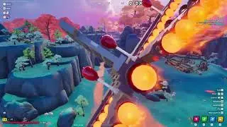 F-16 Fighting Falcon  Fighter Jet (ver. 2) | Flight Test | Lego Fortnite - Odyssey