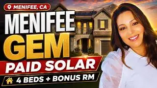 For Sale | 28638 Queensland Dr, Menifee CA | 4 Bed Home w/ Paid Solar + Bonus Room