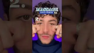 ✅😳 MASSAGE ANTI CERNE !!