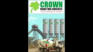How Ready Mix Concrete is Made: Inside Crown Cement Plant Savar