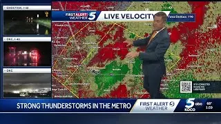 Severe weather update 2:15 a.m. May 18 2025