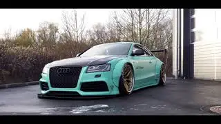 Audi S5 Liberty Walk I Airlift Airride I Vossen I TPProduction (4K)