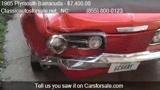 1965 Plymouth Barracuda Fastback - for sale in , NC 27603 #VNclassics