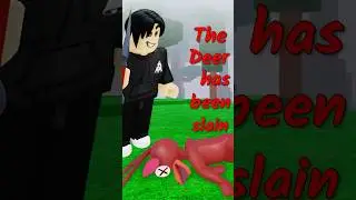Как убить ОЛЕНЯ в 99 Nights In The Forest (Roblox)