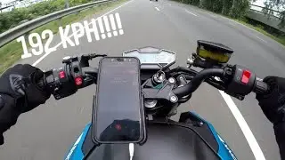 My NK650 NEW TOP SPEED