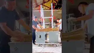 Satisfying Cardboard Stacking Process! #shorts