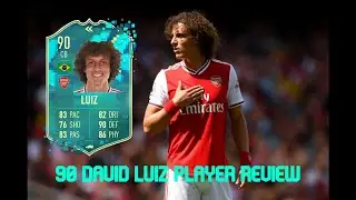 90 FLASHBACK DAVID LUIZ PLAYER REVIEW - FIFA ULTIMATE TEAM (IS HE WORTH IT)
