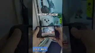 God of war 2 ps2 emulation with aethersx2 on anbernic rg405m handheld  #gameplay  #game #gaming