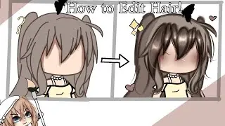 Gacha Hair Editing Tutorial!✨(Yall,I have not explained anything-)#gacha#life#trend#shortsfeed#viral