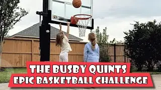 OutDaughtered | The Busby Quints's UNEXPECTED Basketball Challenge!!! The Twin's TIGHT Fight!!!
