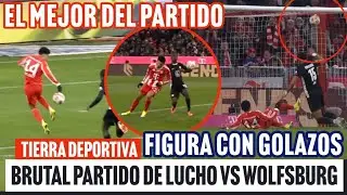 &iexcl;LA FIGURA DEL EQUIPO! BRUTAL PARTIDO DE LUCHO DIAZ EL MEJOR CON EL BAYERN GOLAZOS Y ASISTENCIAS