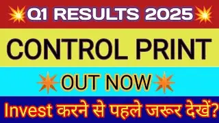 Control Print Q1 Results 2024 🔴 Control Print Results 🔴 Control Print Share 🔴 Control Print News