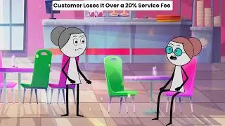 Клиент вышел из себя из-за 20% комиссии за обслуживание 😤