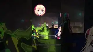 Vtuber reacts to dispatch fight scene #vtuber #shorts