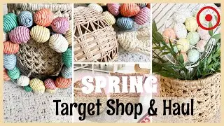 TARGET SPRING DECOR SHOP WITH ME 2022 & HAUL | NEW Target Hearth & Hand + Studio McGee Home Decor
