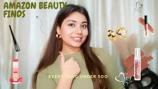 Under 400 Amazon Beauty Finds 😻Winter Essentials | Upto 80%off |#makeup #amazonhaul #winterlipcare