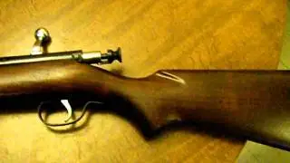 Stevens Model 66-B .22 cal rifle from a flea market