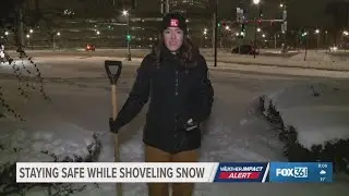 Shoveling safety: Tips from the American Heart Association