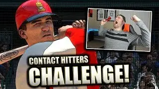 CONTACT HITTERS ONLY CHALLENGE!! MLB THE SHOW 18 DIAMOND DYNASTY