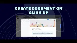 Create Document on Click-Up