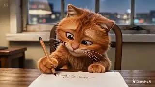 مياو كان فاكر السنة الجديدة هتغيره… بس الحقيقة صادمة 🐱