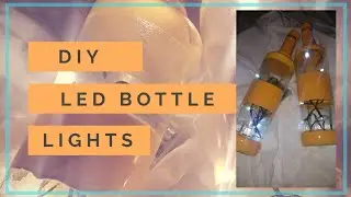 Светодиодные фонари для бутылок своими руками | Предметы долларового дерева