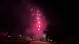 Piggie Bomb! 300 shot firework cake 👍😎