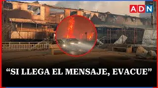 Subsecretario Ramos en Penco habla sobre el Estado de Catástrofe por los incendios