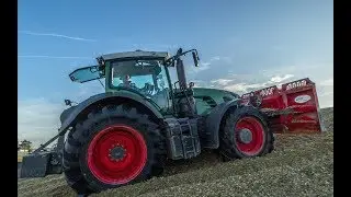 Ensilage XXL pour m&eacute;thaniseur I Tassage & Couverture des silos