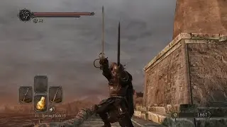 Dark Souls 2 - Advanced Swordsman Combos (Dual Thrusting Sword: Ricard's Rapier + Espada Ropera)
