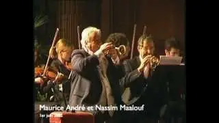 Vivaldi - Concerto en do majeur - Maurice André + Nassim Maalouf