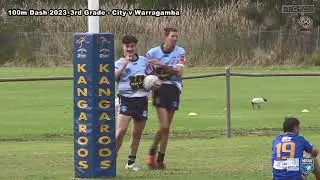 100m Dash 2023_3rd Grade - City v Warragamba