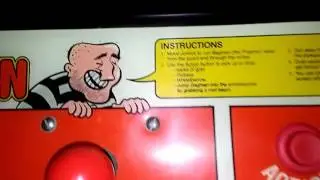Bagman all original arcade machine