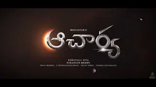 Acharya movie first look motion poster