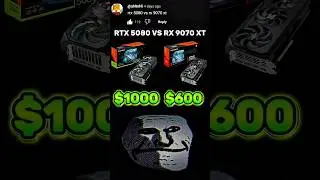 RTX 5080 vs RX 9070 XT fps test 😱🔥💀 #gaming #pc #fps #benchmark