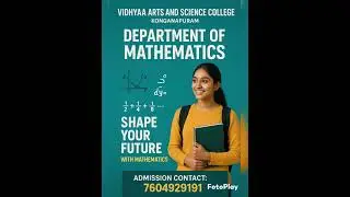 Vidhyaa College December 25 Last Week Promo 