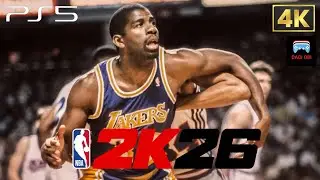 NBA 2K26 Magic vs Bird Era / 4K60 PS5 SLIM GAMEPLAY