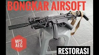 AIRSOFTGUN MP5 AEG FULL METAL JINGGONG