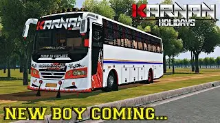 KARNAN HOLIDAYS തിരിച്ചു വരുന്നു |NEW BOY COMING|KN GAMING 2.0|BUS SIMULATOR INDONESIA|