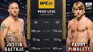 Paddy Pimblett vs Justin Gaethje | FULL FIGHT | UFC 324