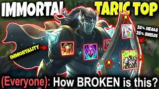 So you think Taric is a support? Taric is a Top Lane IMMORTAL MONSTER 🤯 LoL Top Taric Build Gameplay