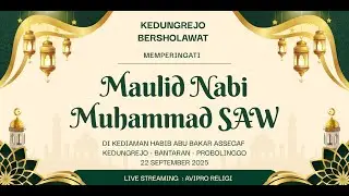🔴LIVE MAULID NABI MUHAMMAD SAW Di Kediaman Habib Abubakar Assegaf - bersama Hadroh ATTAUFIQ -  2025