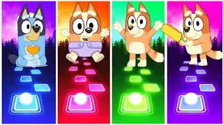 МИНИ-ИЗОДЫ BLUEY BINGO ДРУЗЬЯ 🆚 BLEUY MEGIC 🆚 BLUET FUNNY MOMeNTS ★★TILES HOP BeamNG.drive #962