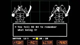 Undertale - Messing with files - RG3 and RG4