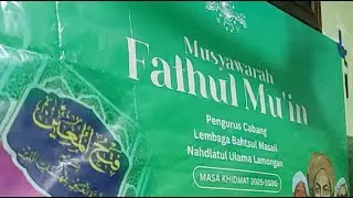 Adu Urat Leher Bahtsul Masail LBM PCNU Lamongan Live 10 Januari 2026