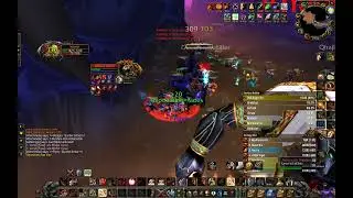 Shit show pull AQ40 Speed run, Warrior dps POV