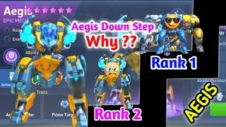Aegis Down Step 😢| Mech Arena Aegis Review
