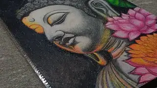 Buddha Drawing || How to Draw Lord Buddha || Gautam Buddha Drawing Drawing
