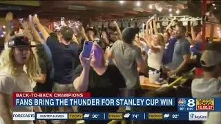 Lightning fans bring the thunder after Stanley Cup win