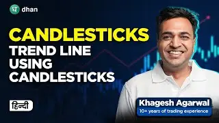 How to Draw Trendline using Candlestick Charts ? Uptrend & Downtrend Explained in Hindi | Dhan